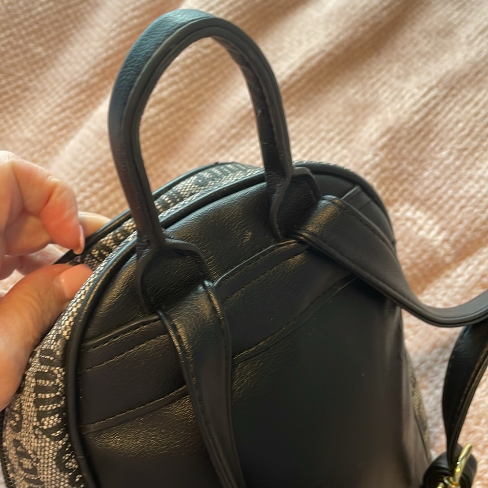 Juicy Couture Black and Gray Logo Backpack - Picture 9 of 16